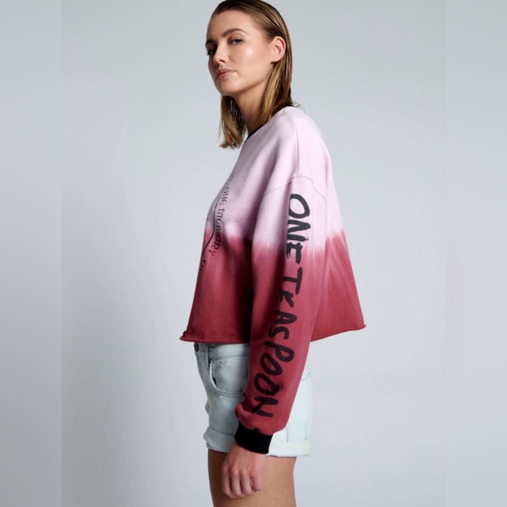 One Teaspoon NWT From the Stars Dipped Collection Crewneck SZ XS online now - Picture 6 of 8
